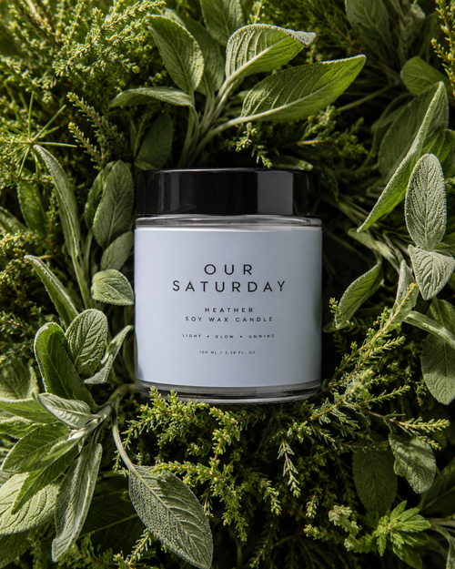Heather Soy Wax Candle