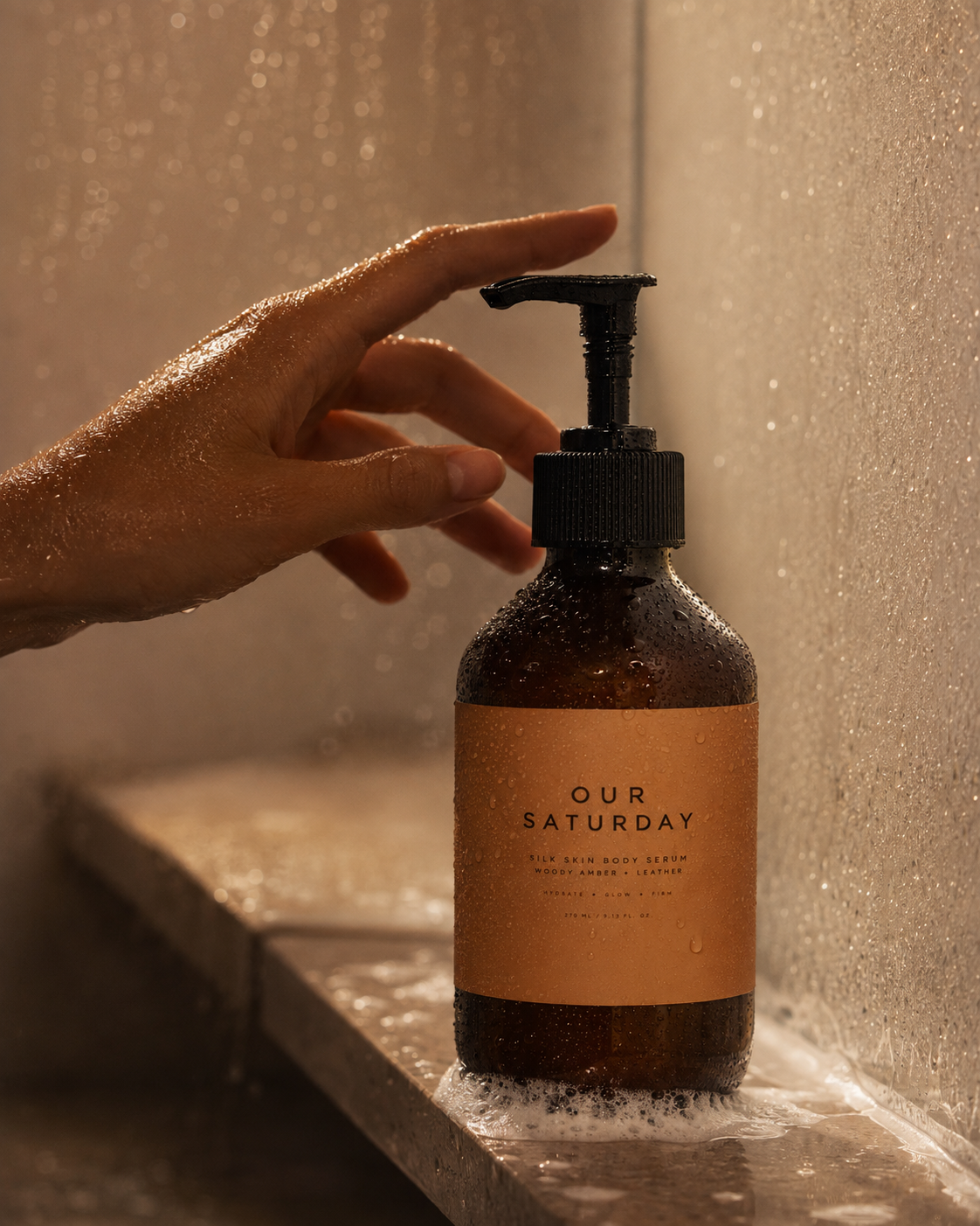 Silk Skin Body Serum — Woody Amber + Leather