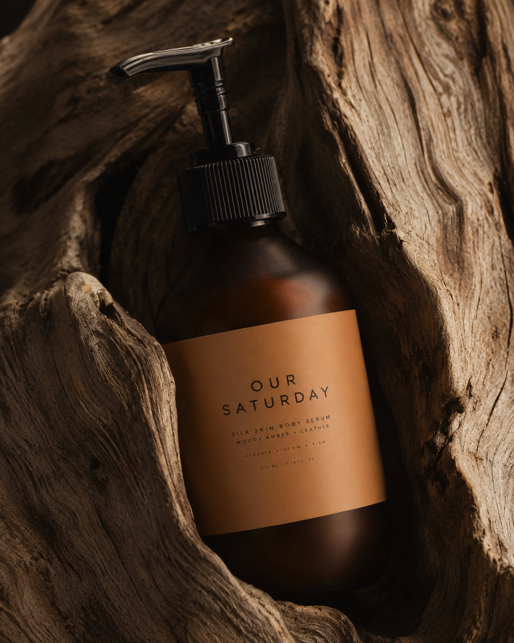Silk Skin Body Serum — Woody Amber + Leather